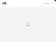 Tablet Screenshot of mintmockups.com